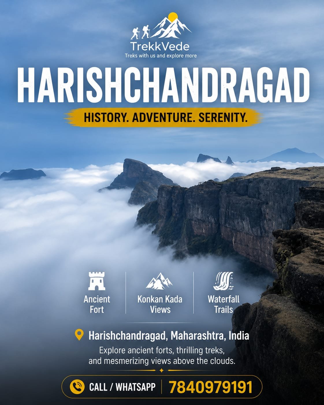 HarishchandraGad Trek - weekend trek near Pachnai Village